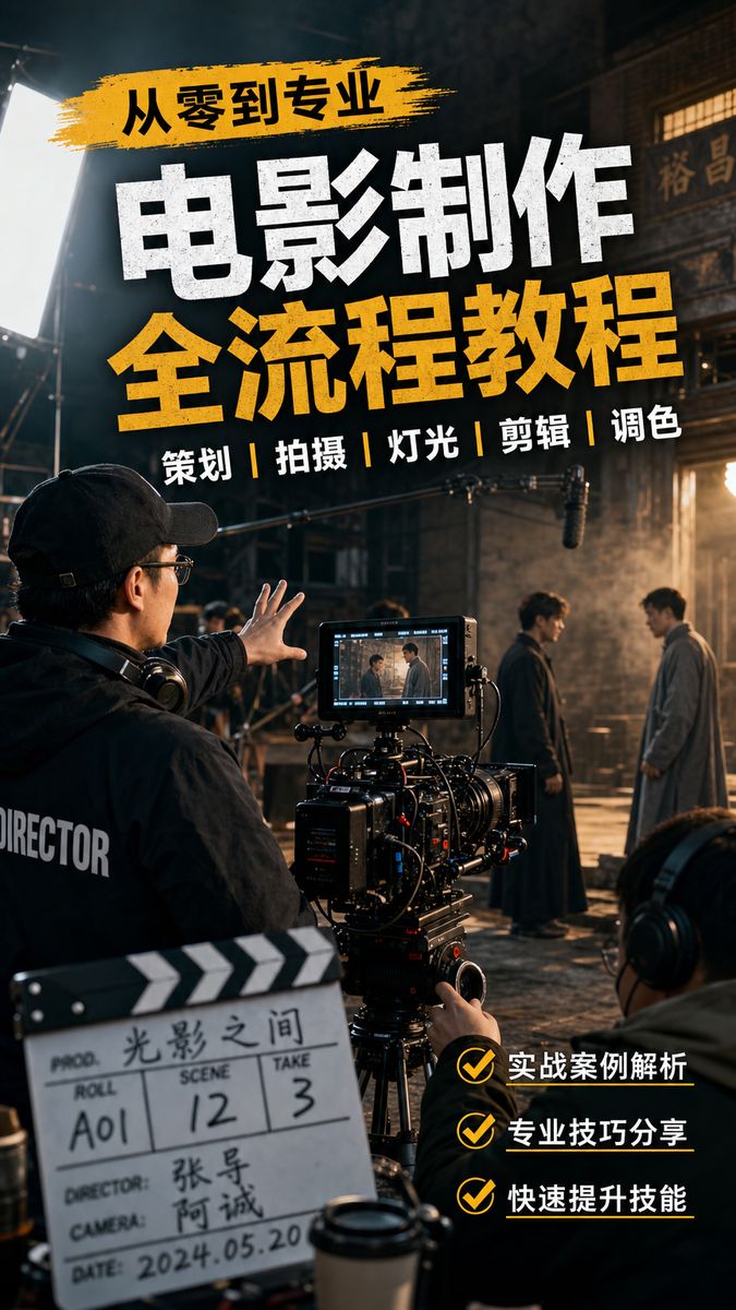 女神视频传媒-电影制作幕后传媒演示